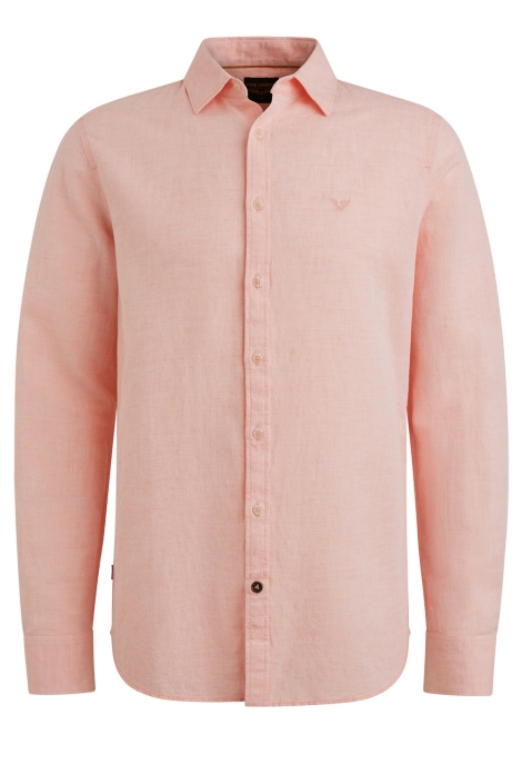 PME legend long sleeve shirt ctn 2tone linen